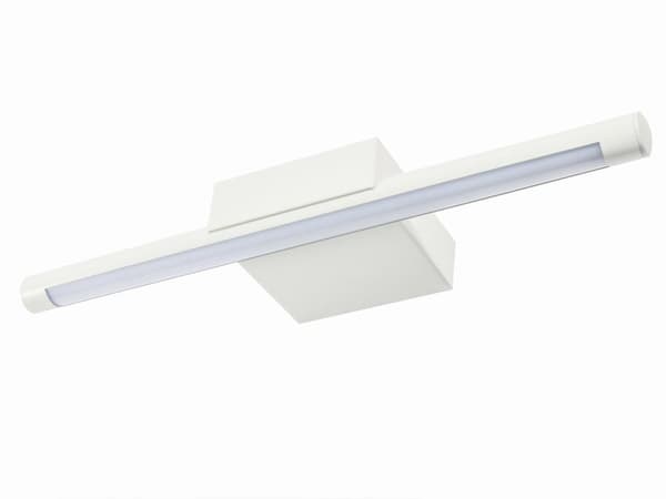 LED Spejllampe 40cm, Makeuplampe 9W 4000K, Badeværelseslampe Væglampe IP44, Hvid (Edna)