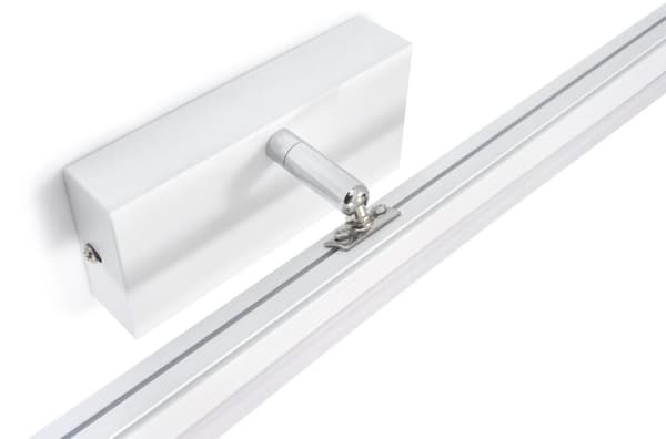 LED spejllampe 50cm, makeuplampe 9W 4000K, badeværelseslampe væglampe IP44, hvid (Elza)
