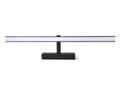 Pikkukuva 6 / 8: LED-peilivalaisin 60cm, meikkivalo 12W 4000K, kylpyhuoneen seinävalaisin IP65, musta (Venus)