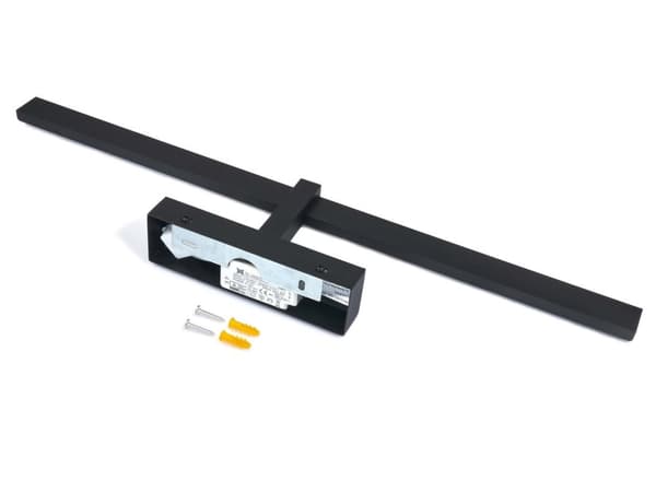 LED-peilivalaisin 60cm, meikkivalo 12W 4000K, kylpyhuoneen seinävalaisin IP65, musta (Venus)