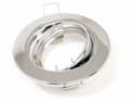 Miniatyrbillede 1 af 10: LED indbygget spotlight rund metal krom ideel til GU10 50mm LED-pærer + GU10 Sita-fatning