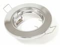 Miniatyrbillede 4 af 6: LED indbygget spotlight rund metal krom ideel til GU10 50mm LED pærer + GU10 fatning Tasi