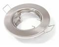 Miniatyrbillede 4 af 6: LED indbygget spotlight rund metal satin perfekt til GU10 50mm LED pærer + GU10 fatning Tasi