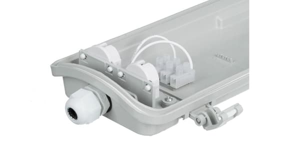 x G13 LED-kosteudenkestävä valaisin IP65, 2 x T8 LED, 36 W 3600 LM 120 cm, neutraali valkoinen 4000 K