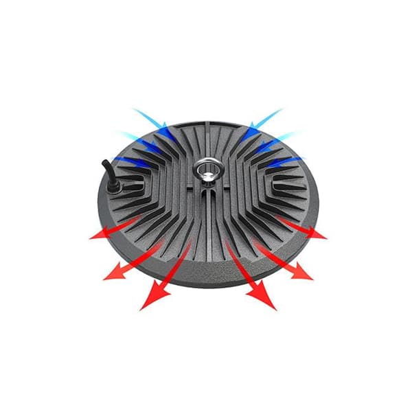 LED High Bay-belysning 100W, LED High Bay-spotlight, HIGH BAY DSp IP65 4500K, 90°