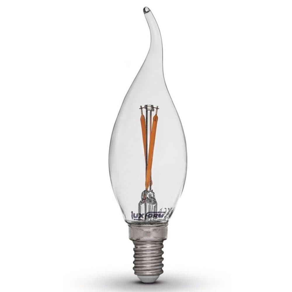 Luxform Sett 4 Flammeformet LED Lyspære E14 2 W 2200 K