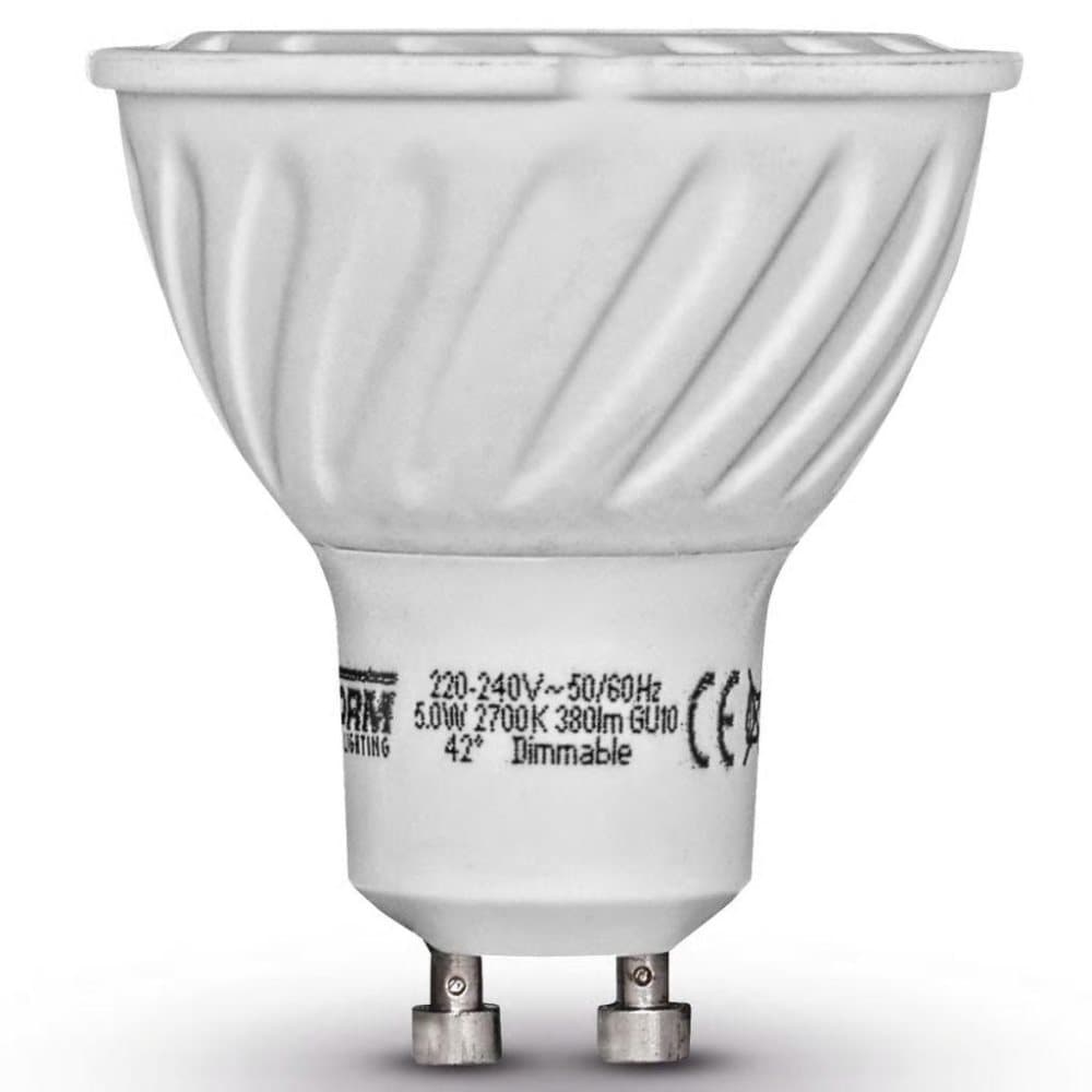 Luxform 4stk Dimbar Spotlys GU10 230 V 5 W SMD 42° 2700 K