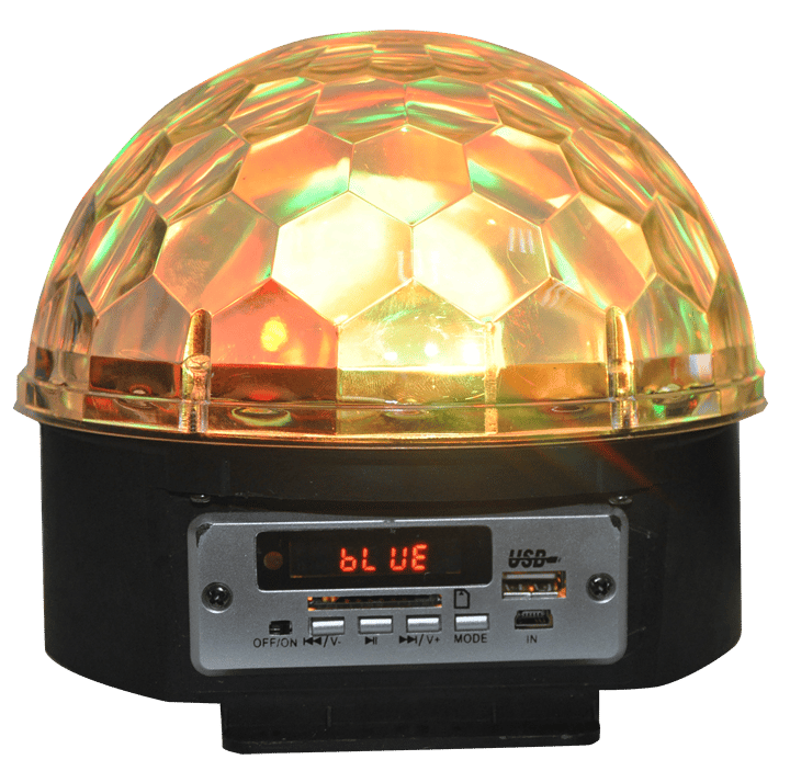 Ibiza Astro 5 valoefektiä + kaiutin, bluetooth