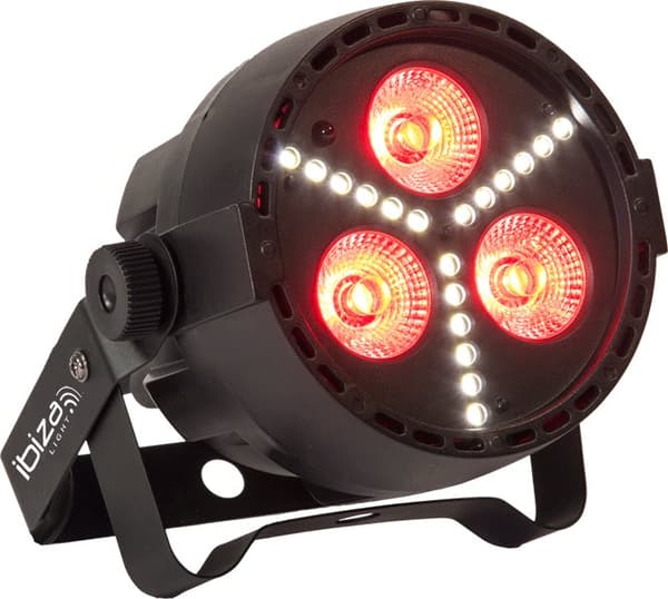 IBIZA LED PAR RGBW med Strobe