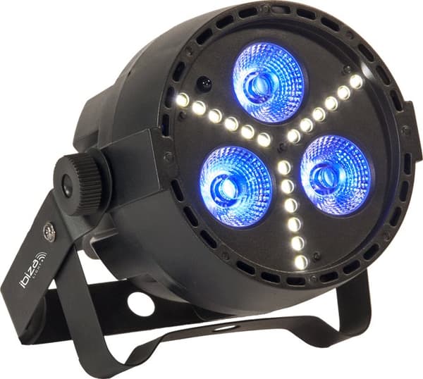 IBIZA LED PAR RGBW med Strobe