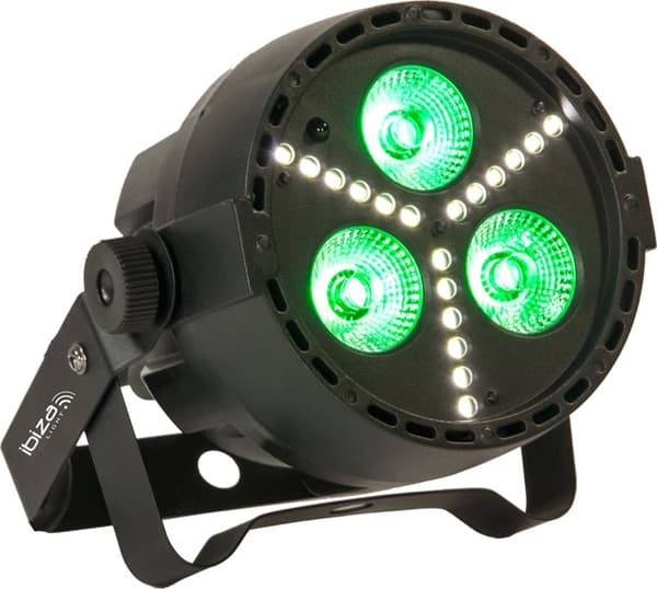 IBIZA LED PAR RGBW med Strobe
