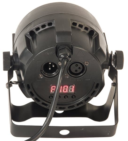 IBIZA LED PAR RGBW med Strobe