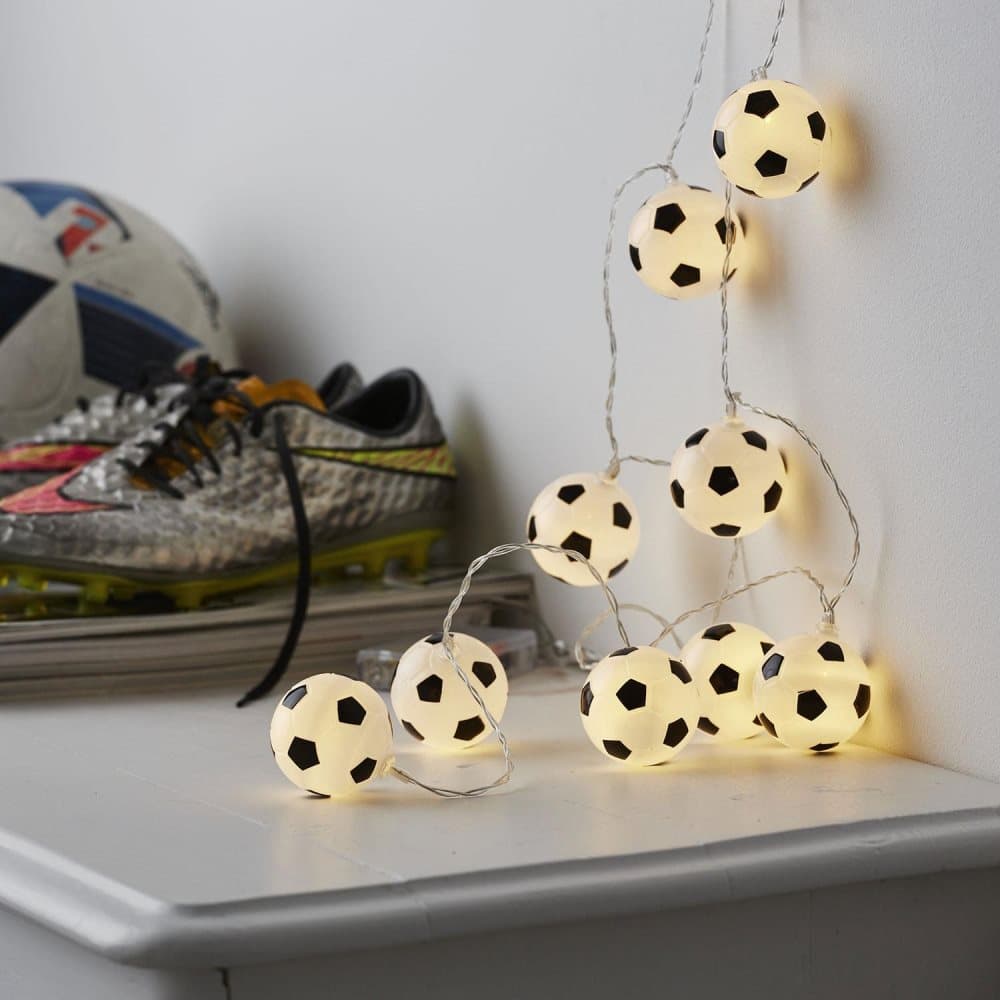 Batteridriven ljusslinga fotbollar 10LED