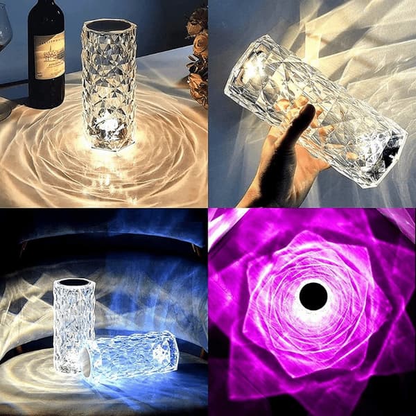 LED Lampa - RGB Bordslampa med Touch och Fjärrkontroll