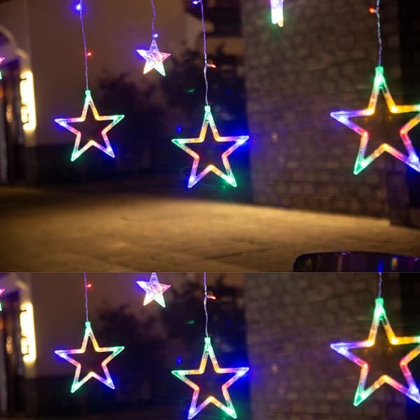 Lysgardin - stjerneformede lamper - LED