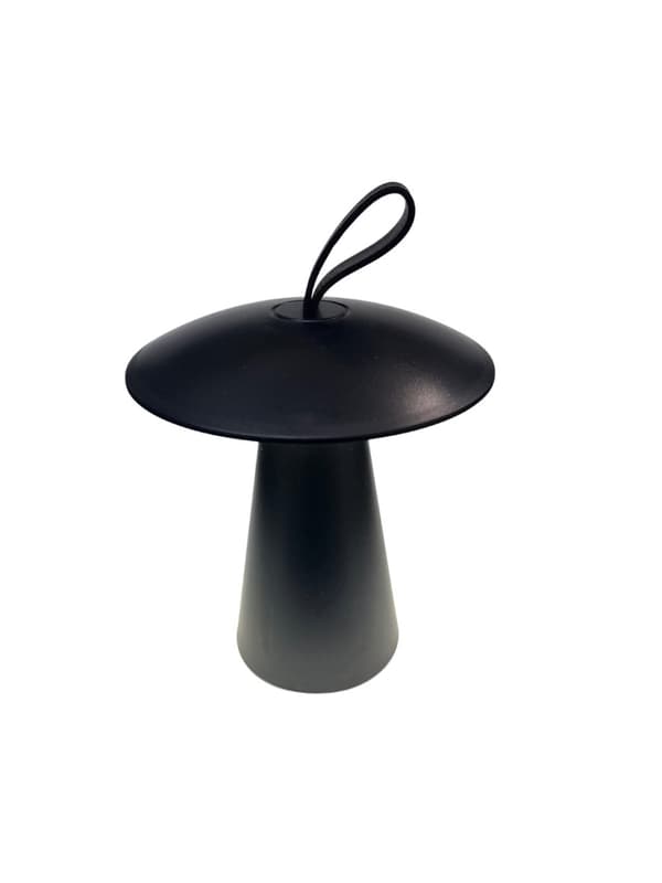 LED Lampa Uppladdningsbar Svart