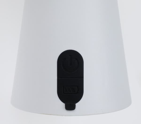 LED Lampa Uppladdningsbar Vit