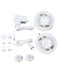 Miniatyrbillede 1 af 10: 2 LED-striber med bevægelsessensorer Varmt hvidt lys 120 cm ATRATO