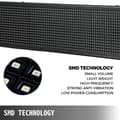 Miniatyrbild 5 av 5: 101 x 20 cm Iögonfallande 7-färgs LED rullande informationsdisplay, två lägen