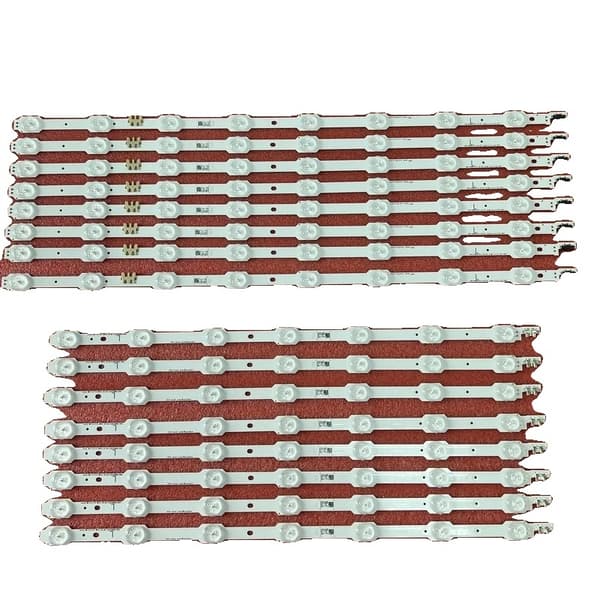 LED Baggrundsbelysning Strip, Kompatibel med Samsung UE55HU7100U og UN55HU7250F, Nem at Installere BN96-33493A 33494A DCGE-550DCA-R5