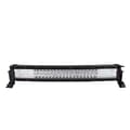 Miniatyrbillede 1 af 2: LED-lysbar, buet/ligelinje design, 7D 3-rækker teknologi., Buet 32 tommer ledning