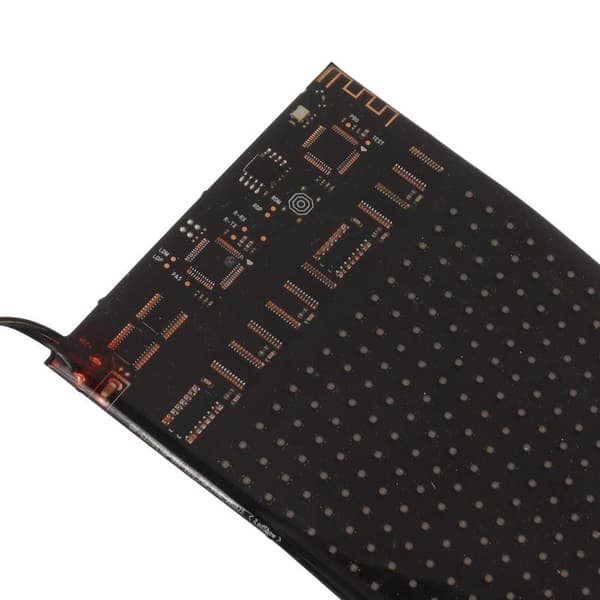 Solarlampe LED-display, høj lysstyrke, APP-kontrol, indendørs og udendørs brug