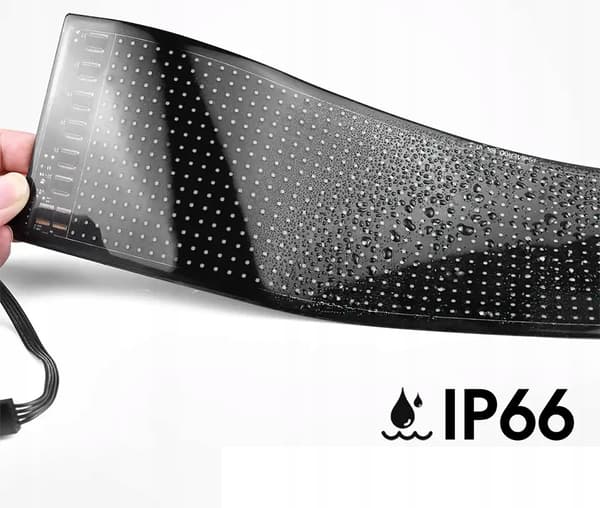 BILDISPLAY LED FULD FARVE USB BLUETOOTH DIN PROJEKTAPLAN