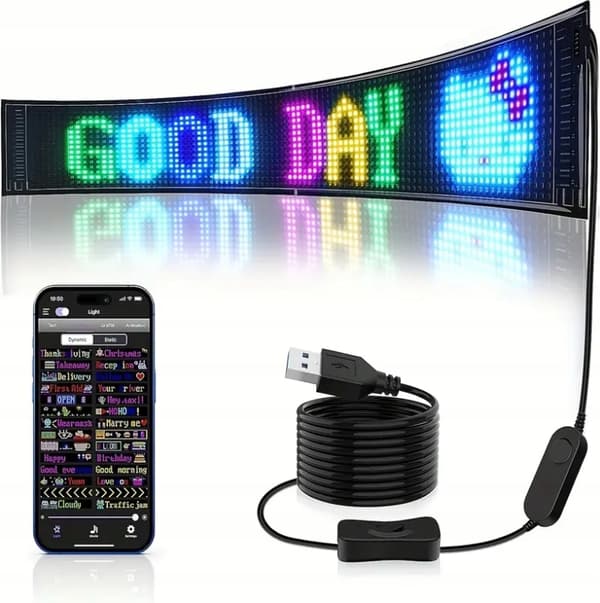 AUTONÄYTTÖ LED-VÄRI USB BLUETOOTH PROJEKTISI SOVELLUS XXXL