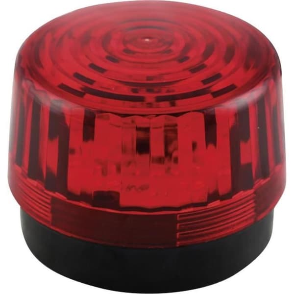 Velleman HAA100RN LED-indikatorlampa 12 V DC röd blixt IP20 1 st(s)