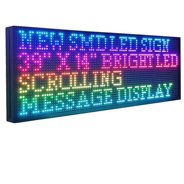 WiFi Programmerbar LED-skylt, Hög Ljusstyrka, 39"x14" Utomhusdisplay