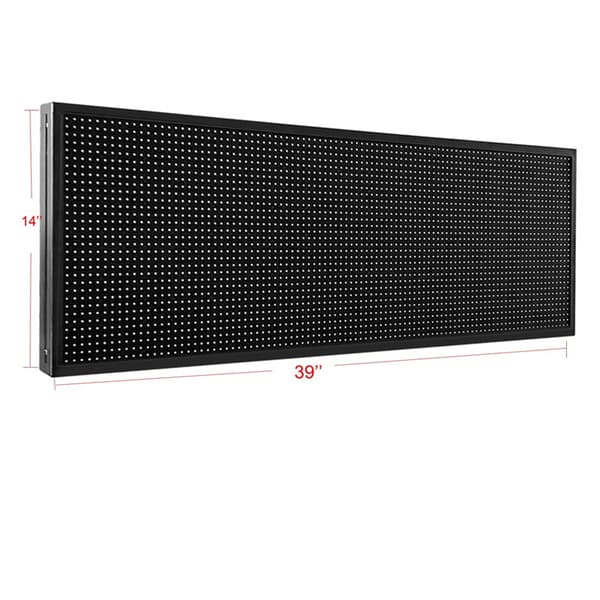 Udendørs LED-skilt, WiFi-programmerbart, fuldfarvet display,WIFI