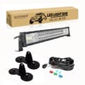 Miniatyrbillede 2 af 2: Off-Road LED-lysbjælke, 675W Høj lysstyrke, IP67 Vandtæt, 52 tommer,22 tommer 270W Ledning