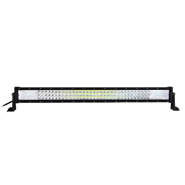 LED-lysbar, buet/ligelinje design, 7D 3-rækker teknologi., Lige 32 uden ledning