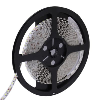 LED sløyfe hvit 5 meter - 120 LED / Meter