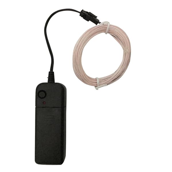 Paristokäyttöinen Led Glowstrip Neon Loop 3 metriä - oranssi