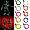 Miniatyrbild 10 av 10: Batteridriven Led Wire Neon slinga 3 Meter - Cerise
