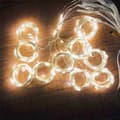 Miniatyrbillede 4 af 5: Lyssløjfe-gardin LED 3x3m - Varm hvid