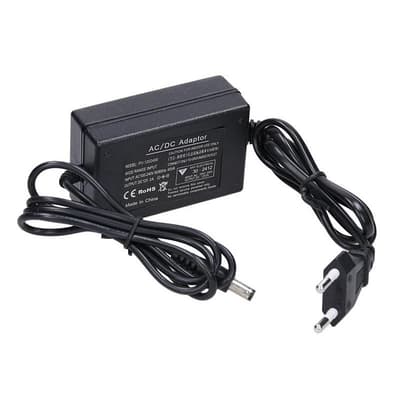 Krafttransformatorer nätadapter 12V 2A 24W LED RGB SMD Original ECD Germany