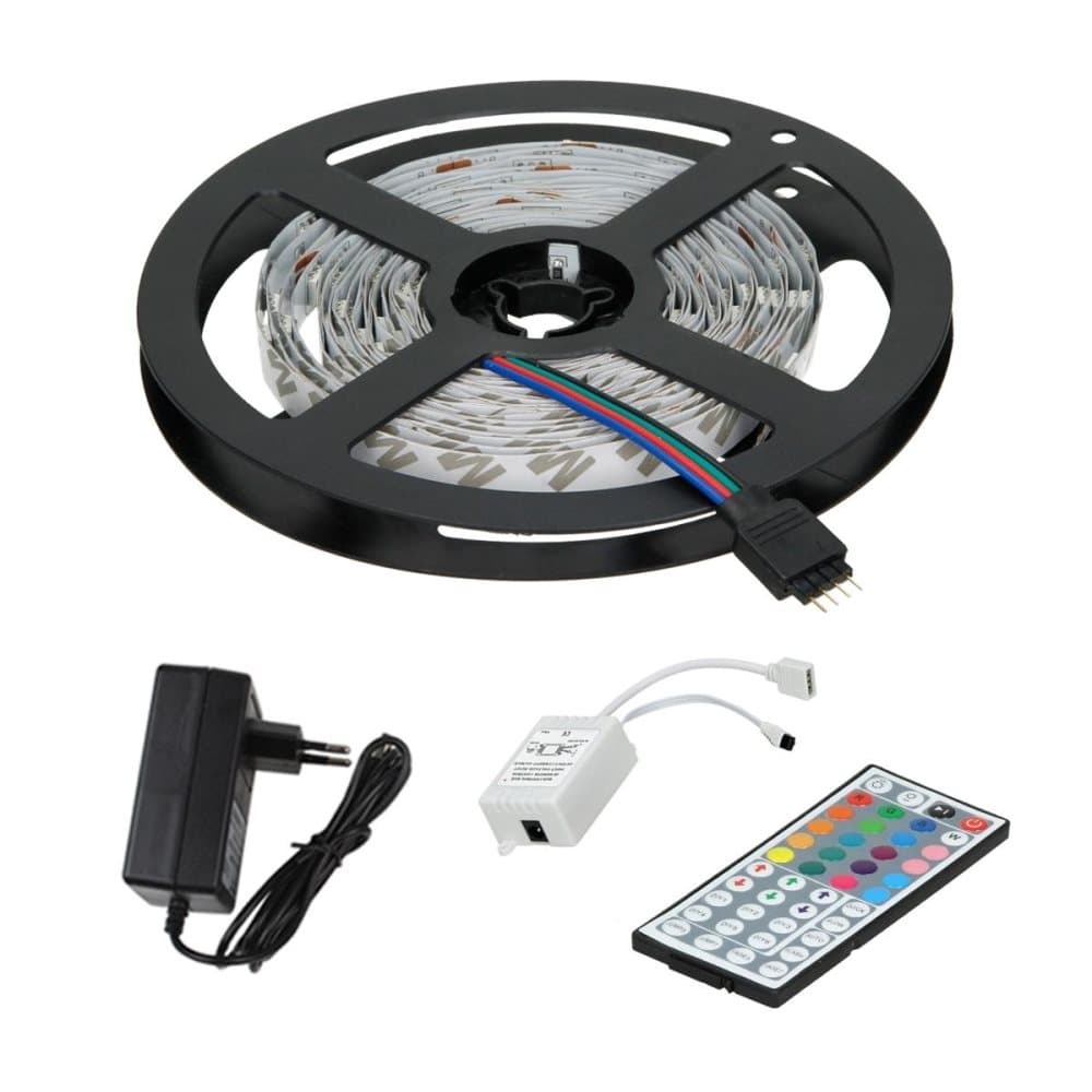 5M LED RGB STRIP STRIP 44 KEYS REMOTE CONTROLLER 5050 SMD LIGHTS CHAIN
