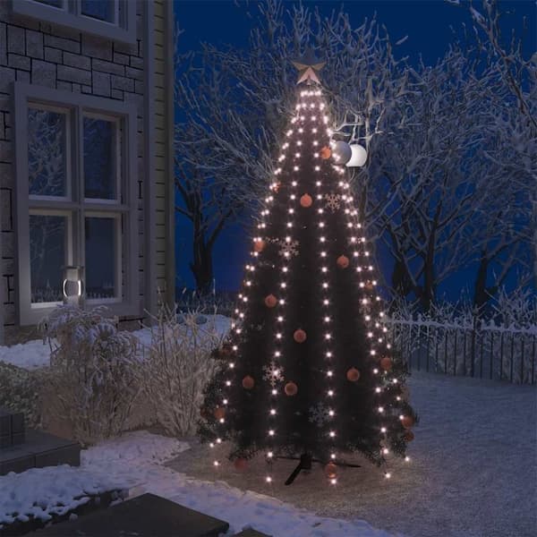 vidaXL Juletre lysnett med 250 lysdioder 250 cm