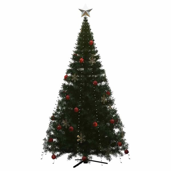 vidaXL Ljusnät för julgran 500 LED 500 cm