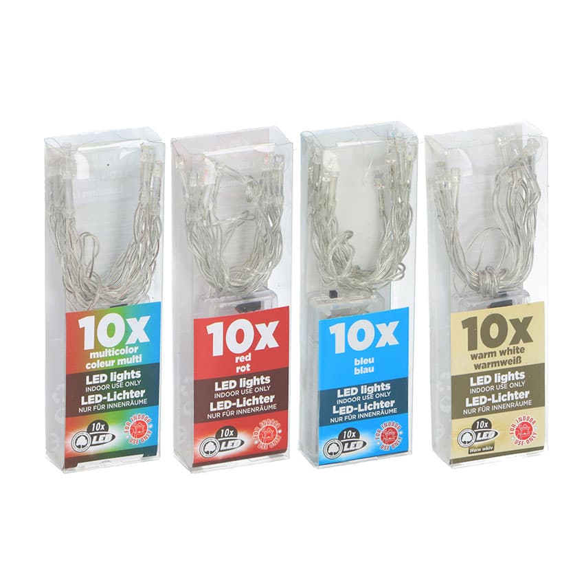 LED-slynge med batteri 10 LED