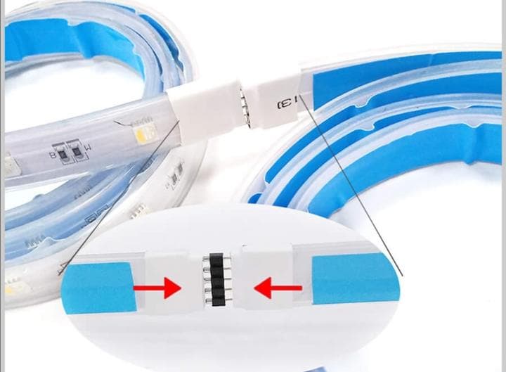 LED strips Wifi röststyrd