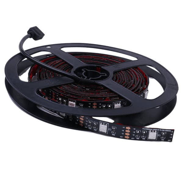Led Kæde 5050 USB rgb farve Remote 24-knappers - 3 meter Vandtæt