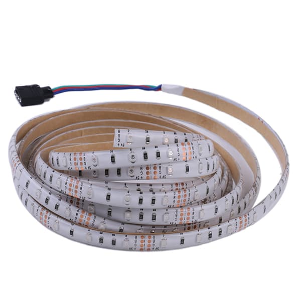 RGB LED loop USB med fjernbetjening - 5 meter vandtæt