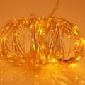 Miniatyrbillede 7 af 9: Lyskæde / Led-kæde 10meter - 100st varmt hvide pærer