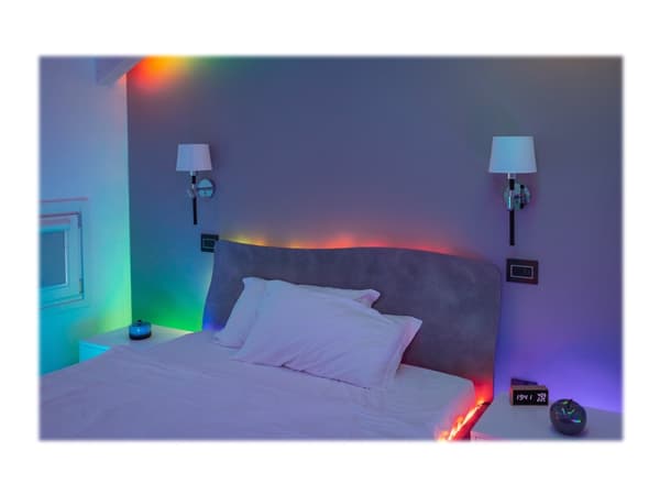 Twinkly Generation II Line Extension Kit - Lysslynge - LED - klasse G - 16 millioner farger - 1.5 m - svart