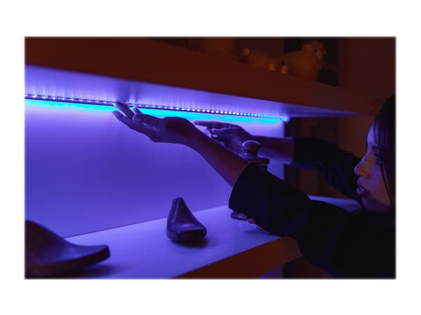 Twinkly Generation II Line Extension Kit - Lysslynge - LED - klasse G - 16 millioner farger - 1.5 m - svart