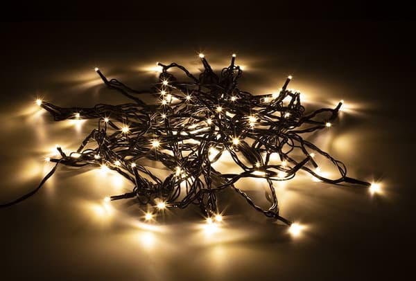 WiFi light chain, 10m, 80 led, adapter, IP44