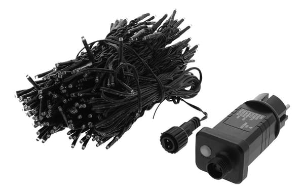 WiFi light chain, 15m, 120 led, adapter, IP44, WW